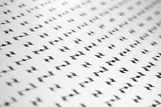 Handwriting black and white symbol filling pattern. Calligraphic letter Z learning skills paper page. Calligraphy letters z background. Lettering practice writing worksheet. photo
