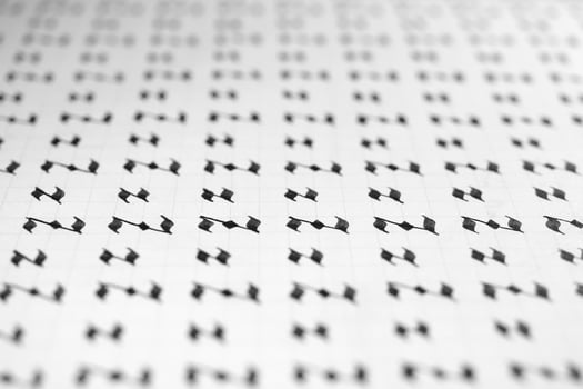 Calligraphy black and white letters Z background. Lettering practice writing worksheet. Handwriting symbol filling pattern. Calligraphic letter z learning skills paper page. photo