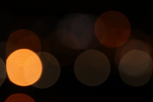Blurred lights background. Road light blur. photo