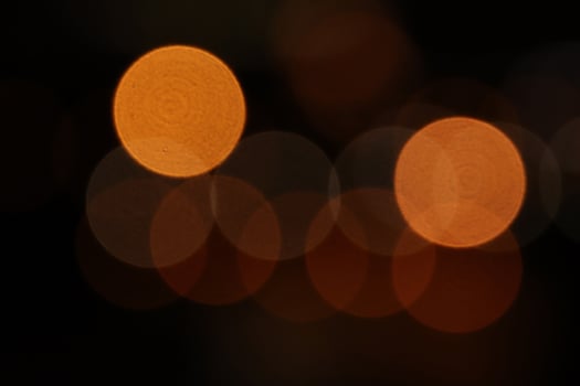 Road light blur. Blurred lights background. photo