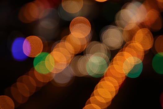 Road light traces. Trail lines background. Traffic bright lamps tracks. photo