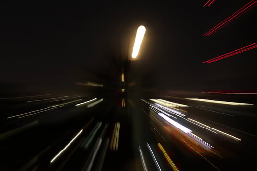 Night city sky rays glow background. Night exposure zoom traces backdrop. Light lines leaks exposition texture. photo