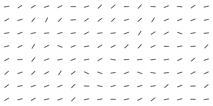 Dynamic Dashes Background. Seamless Short Line Direction Backdrop. photo