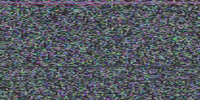 White Noise Display. Seamless Screen Error Glitch Background. photo