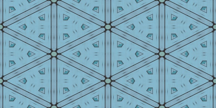 Seamless Geometrical Pattern Background. Geometry Kaleidoscope Shape Texture. photo