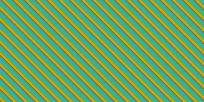 Yellow Turquoise Seamless Striped Lines Background Texture. Modern Vintage Style Pattern. photo