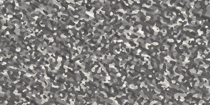 Gray Army Camouflage Background. Military Uniform Clothing Texture. Seamless Combat Uniform. photo