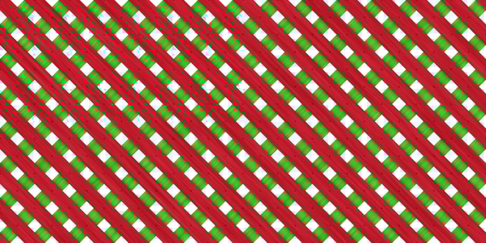 Christmas Seamless Wood Lattice Background. Diagonal Wooden Planks Fence Panel Texture. Decorative Outdoor Exterior Backdrop. photo