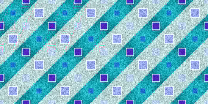 Blue Purple Seamless Modern Maya Pattern Background. Geometric Ethnic Ornament Texture. Aztec Decorative Backdrop. photo