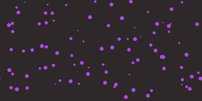 Violet Dark Brown Shambolic Bubbles Backgrounds. Seamless Artistic Random Dots Texture. Chaotic Bright Dots Backdrop. photo