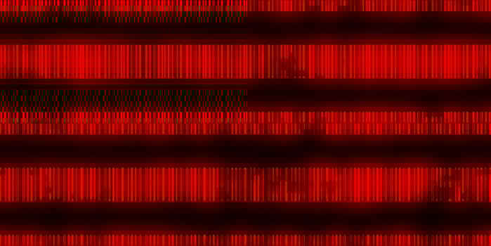 Red Dna Data Code Background. Seamless Science Dna Data Code Output Sequence. Human Individuality Code Backdrops. photo