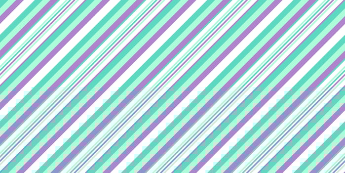 Deep Sea Green Turquoise Violet Seamless Inclined Stripes Background. Modern Colors Sidelong Lines Texture. Vintage Style Stripe Backdrop. photo