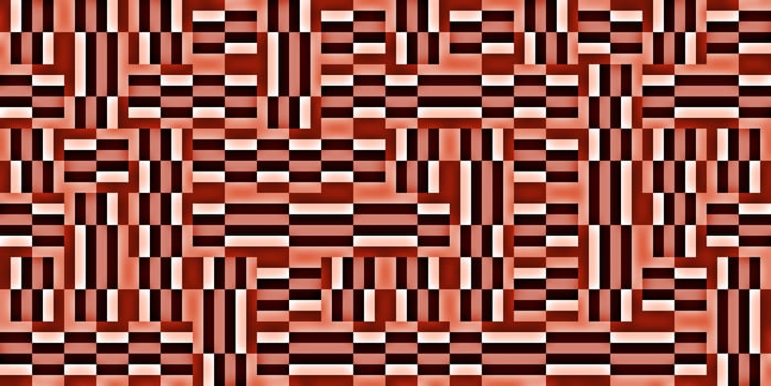 Red Modern Random Filling Geometric Shapes Pattern Background Texture. photo