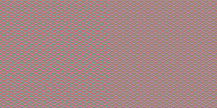 Oriental Asia Ornament Texture. National China Backdrop. Seamless Seigaiha Pattern. Traditional Japan Background. photo