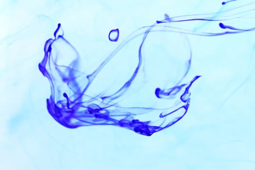 Ink Drop Dynamic Opening Motion. Ambient Background. photo