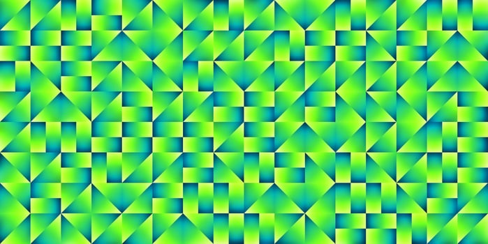 Lime Green Modern Random Filling Geometric Shapes Pattern Background Texture. photo