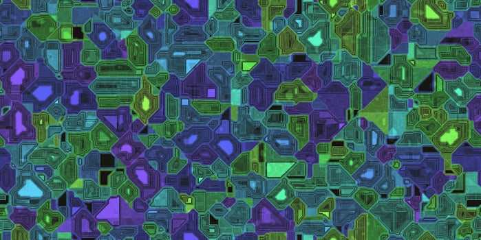 Seamless Electronic Technical Background Textures photo