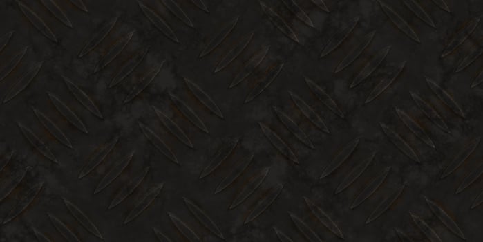Seamless Metal Diamond Plate Floor Background Texture photo