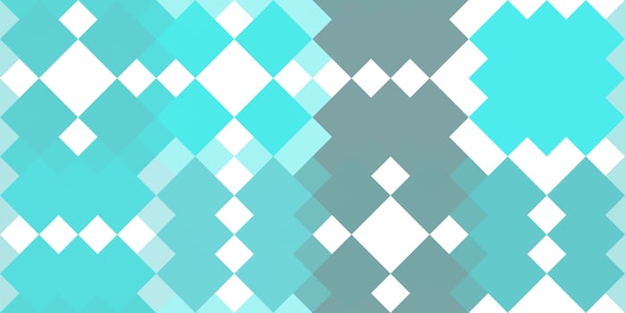 Blue awesome education creative. Pixelated color background. Colored geometric pixelate texture. photo