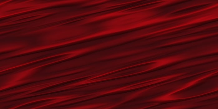 Red seamless satin texture. Atlas fabric surface pattern. Silky material backdrop. Silk wear textile background. photo