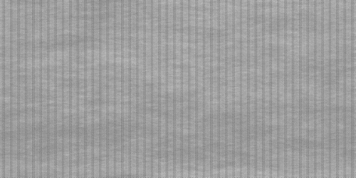 Grey striped knitting wear textile background. Seamless lined knit texture. Knitted clothes fabric surface pattern. Knitwear material backdrop. photo