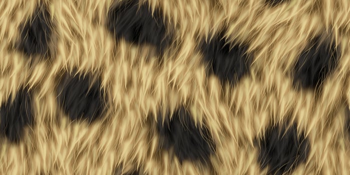 Spotted leopard fuzzy fashion creative. Wool texture. Fur background. Warm surface. Hairy pattern. Furry backdrop. Wild animal design. photo