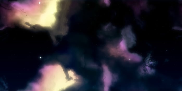 Yellow pink nightscape creative design. Night cloud with stars background. Night sky stars backdrop. Cosmos skyscape pattern. photo