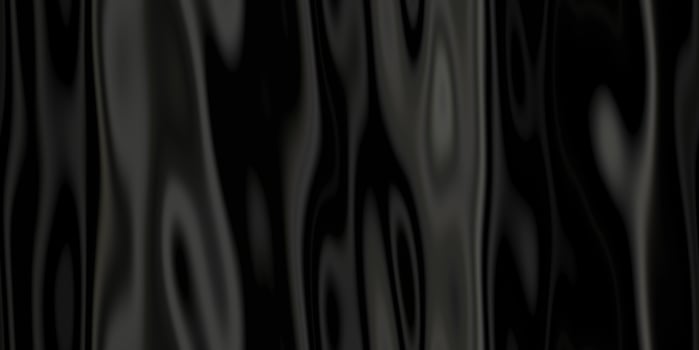 Black silky material backdrop. Silk wear textile background. Seamless satin texture. Atlas fabric surface pattern. photo