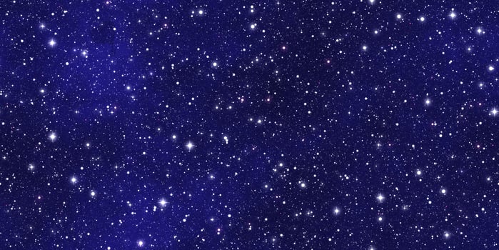 Blue star field night scape texture. Astrology creative design. Cosmos stars background. Night sky stars backdrop. Astronomy galaxy pattern. photo