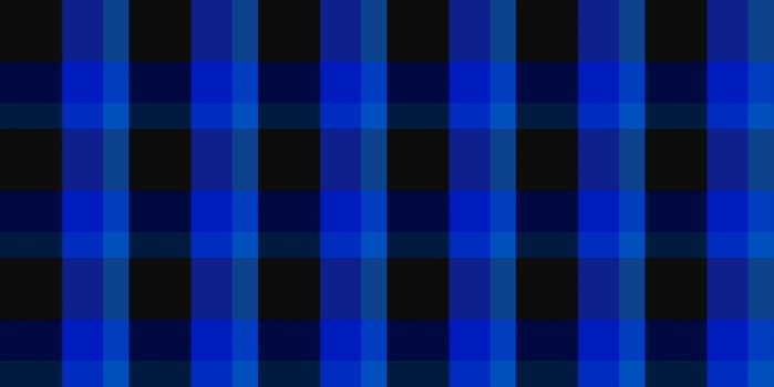 Blue seamless flannel texture. Fustian clothes fabric surface pattern. Checkered material backdrop. Woolen cotton wear textile background. photo