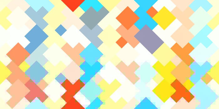 Blue yellow red orange modern multicolor pattern. Amazing school design. Awesome education creative. photo