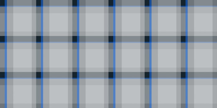 Grey blue checkered material backdrop. Woolen cotton wear textile background. Seamless flannel texture. Fustian clothes fabric surface pattern. photo