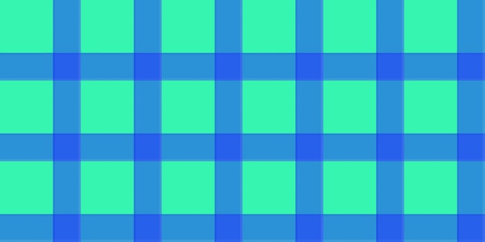 Blue turquoise fustian clothes fabric surface pattern. Checkered material backdrop. Woolen cotton wear textile background. Seamless flannel texture. photo