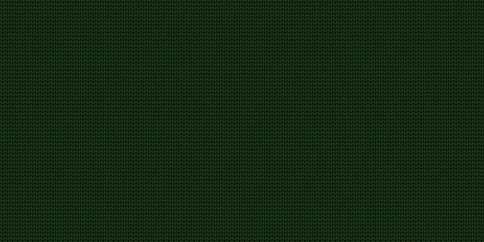 Green seamless knit texture. Knitted clothes fabric surface pattern. Knitwear material backdrop. Knitting wear textile background. photo