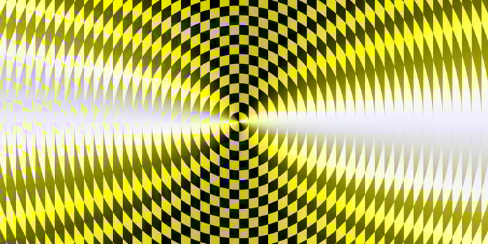 Yellow spotlight glass art texture. Projector lens background creative. Searchlight striped circles screen optical. Lamp flare glow. Fresnel lens pattern. photo