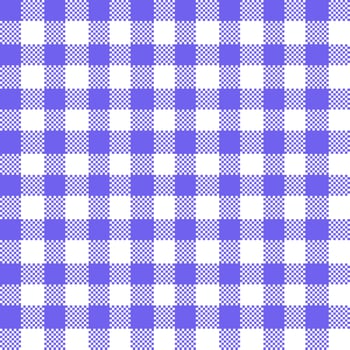 Gingham Pattern. Seamless medium slate blue white traditional check pattern. Good for tablecloths, oilcloths, towels, picnic blankets, gift paper. photo