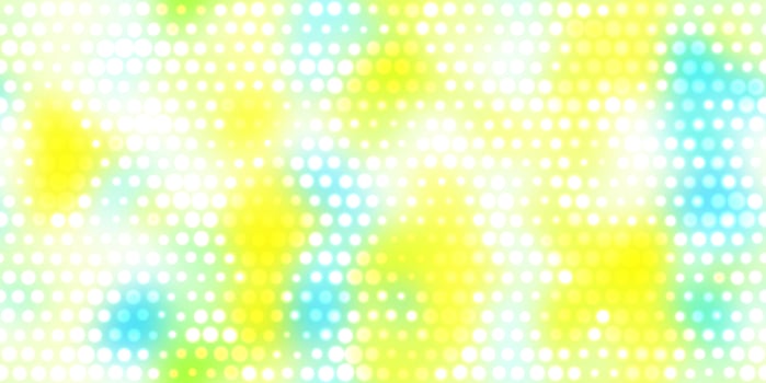 Yellow blue blurred dotted colored texture. Happy circles color love creative backdrop. Bright rings glowing colorful pattern. Simple sweet design. Dots color background. photo