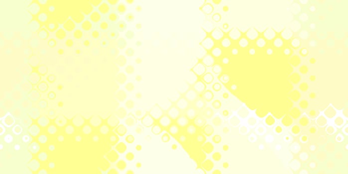 Yellow beige rounded cells grid background. Bubbled liquid creative design. photo