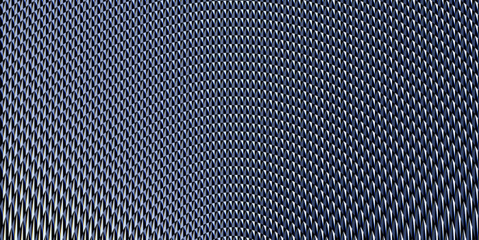 Dark blue striped circles spotlight glass art texture. Projector lens background creative. Searchlight screen optical. Lamp flare glow. Fresnel lens pattern. photo