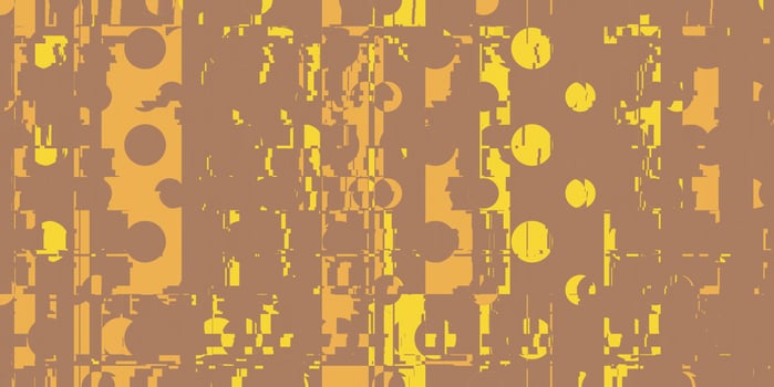 Brown Dots Distortion Screen Texture. Colorful Noise Background. Glitch Art Backdrop. Distorted Geometric Surface. Abstract grunge pattern. photo