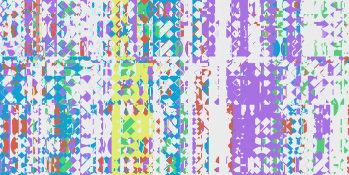 White Colored Swirl Line Glitch Art Backdrop. Distorted Geometric Surface. Abstract grunge pattern. Distortion Screen Texture. Colorful Noise Background. photo