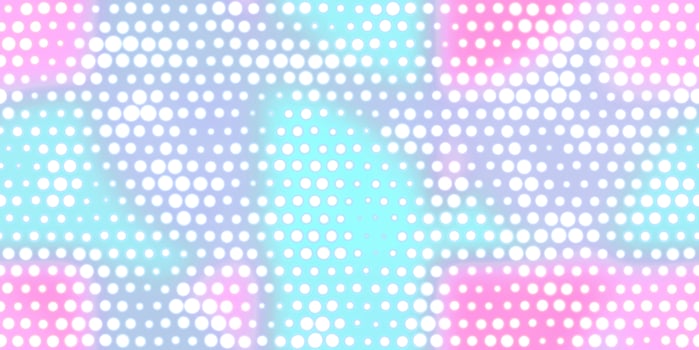 Pink blue happy circles color love creative backdrop. Bright rings glowing colorful pattern. Simple sweet design. Dots color background. Blurred dotted colored texture. photo