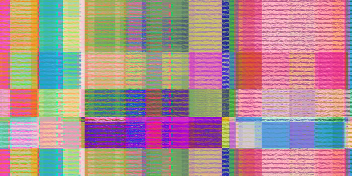 Multicolor Cold Pressed Glitch Art Backdrop. Distorted Geometric Surface. Abstract grunge pattern. Distortion Screen Texture. Colorful Noise Background. photo