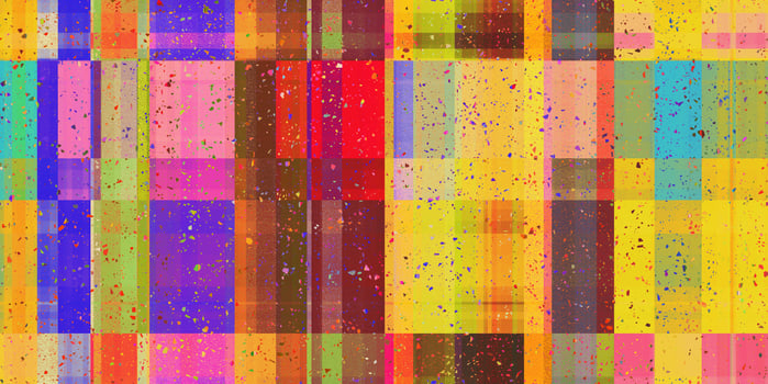 Colored Rubber Flooring Distorted Geometric Surface. Abstract grunge pattern. Distortion Screen Texture. Colorful Noise Background. Glitch Art Backdrop. photo