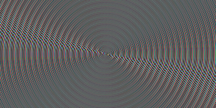 Color projector lens background creative. Searchlight striped circles screen optical. Lamp flare glow. Fresnel lens pattern. Spotlight glass art texture. photo