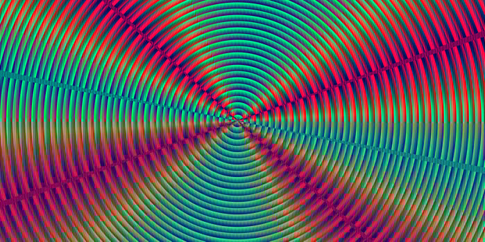 Color searchlight striped circles screen optical. Lamp flare glow. Fresnel lens pattern. Spotlight glass art texture. Projector lens background creative. photo