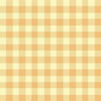 Gingham Pattern. Seamless lemon chiffon burly wood plain check pattern. Good for blankets, wraps, packages, dresses, skirts, napkins. photo