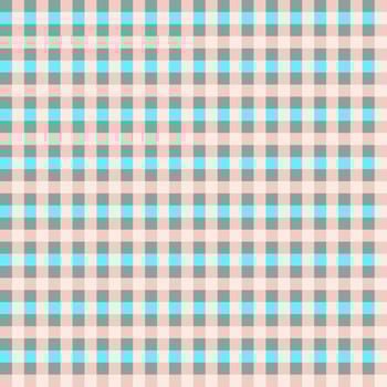 Pink Blue Gray Seamless Small French Checkered Pattern. Little Colorful Fabric Check Pattern Background. Classic Checker Pattern Design Texture. photo