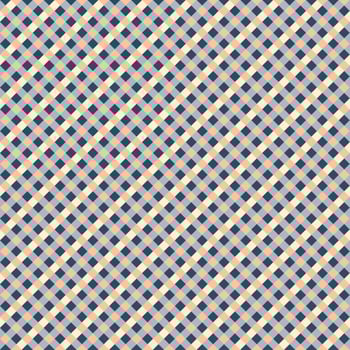 Peach Gray Raven Black Beige Seamless Small Diagonal French Checkered Pattern. Little Inclined Colorful Fabric Check Pattern Background. 45 degrees Classic Checker Pattern Design Texture. photo