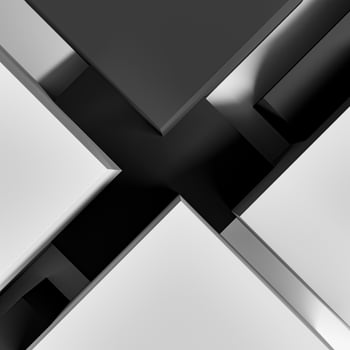 Abstract minimal background with black and white photo